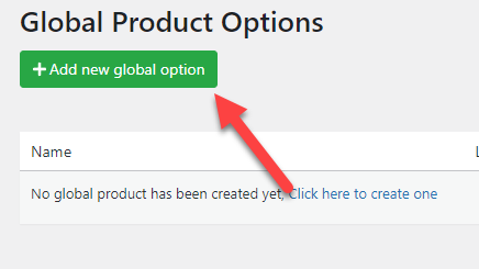 Add global option